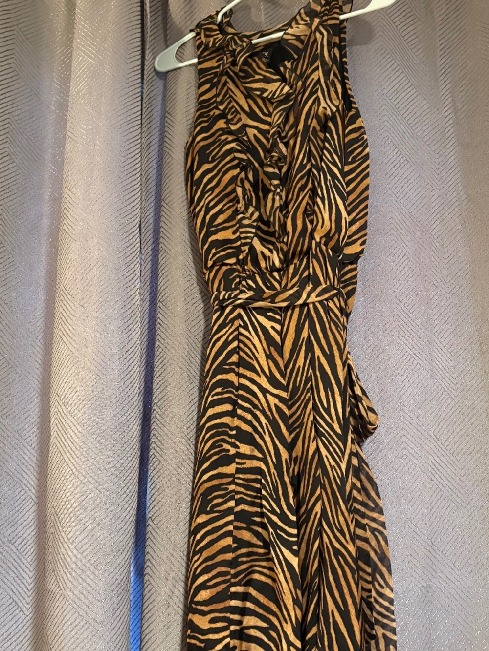 White House Black Market Silk Dress Size 8